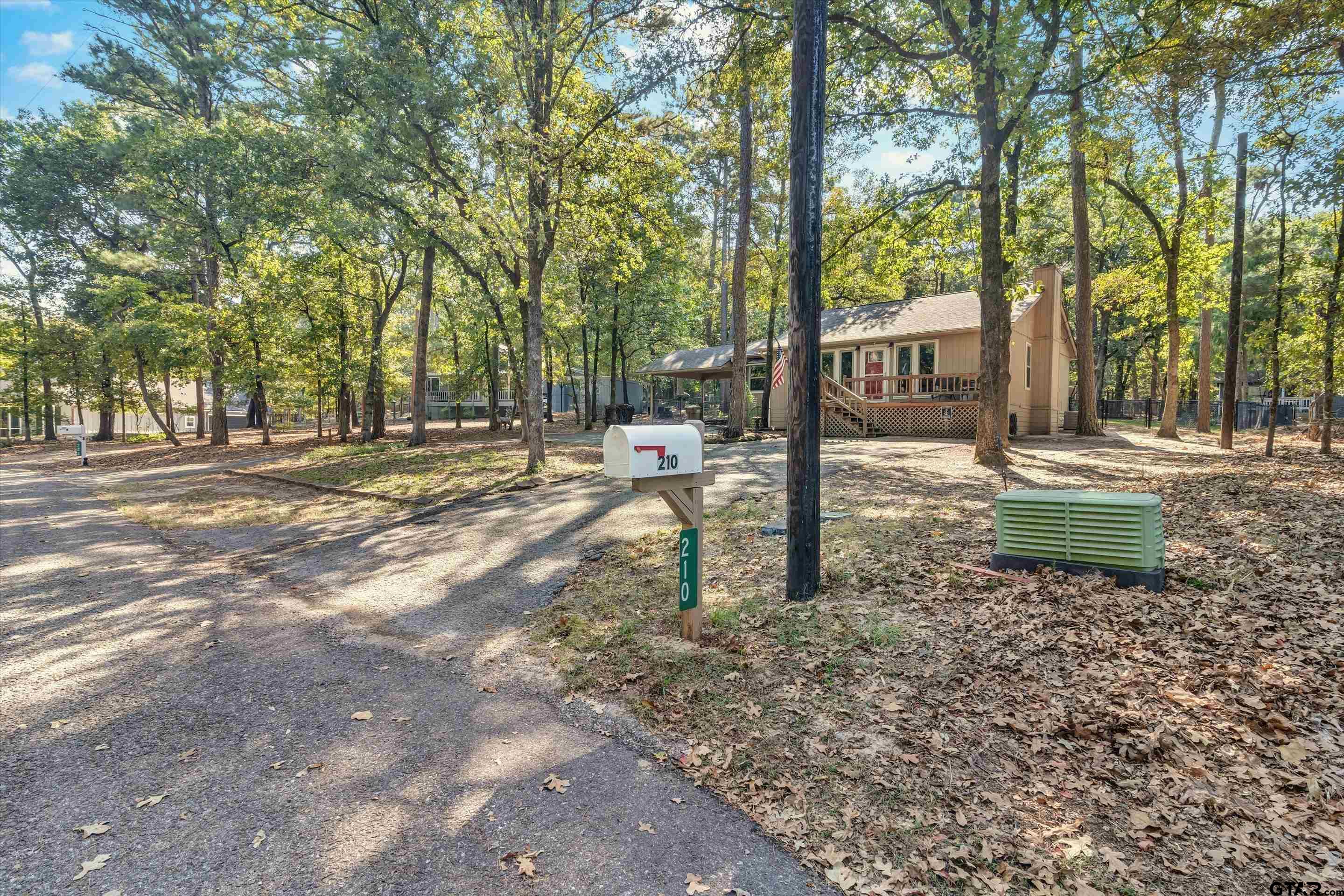 210 Magnolia Lane Holly Lake Ranch, TX 75765 - Photo 2 of 42 a view of a park with large trees