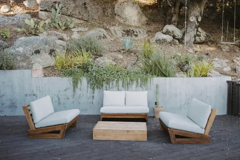 a view of a door of the house