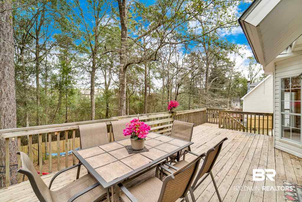 121 Geneva Drive Daphne, AL 36526 - Photo 20 of 26 Large Back Deck