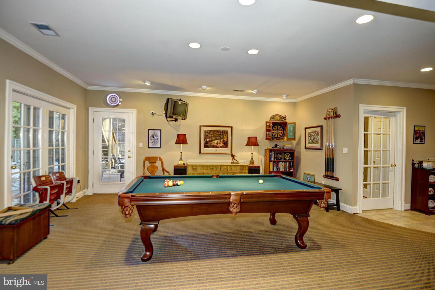 1925 South Arlington Ridge Road Arlington, VA 22202 - Photo 23 of 30 Family game room, pool table conveys!