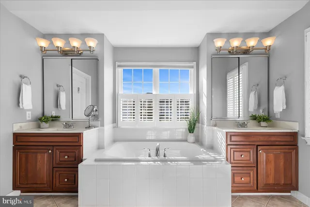 a view of a bathroom from a hallway