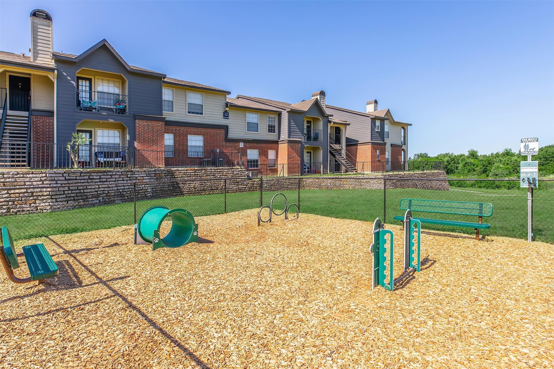 8301 Boat Club Road, Unit 715 Fort Worth, TX 76179 - Photo 22 of 44 a view of a house with a yard