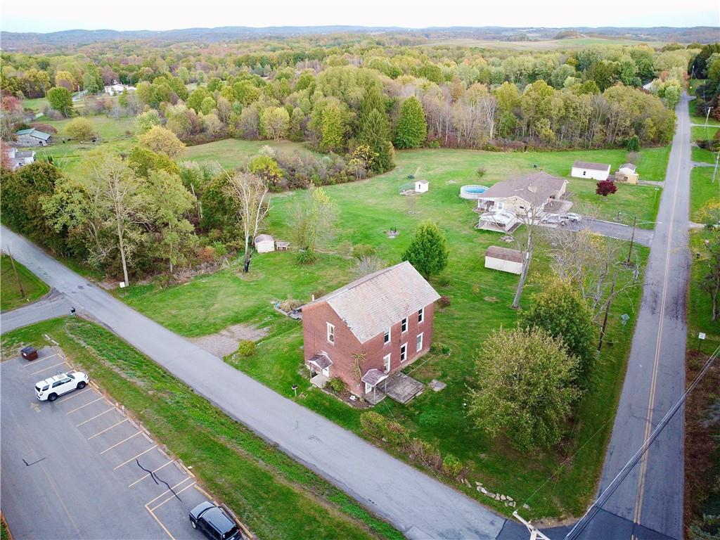 118 Firehall Road Portersville, PA 16051 - Photo 28 of 29 an aerial view of a house with yard