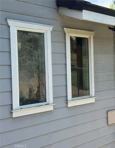 a view of front door