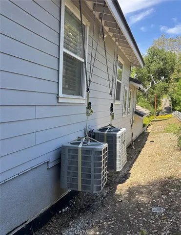 a view of a house with a door