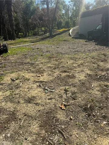 a view of outdoor space with trees