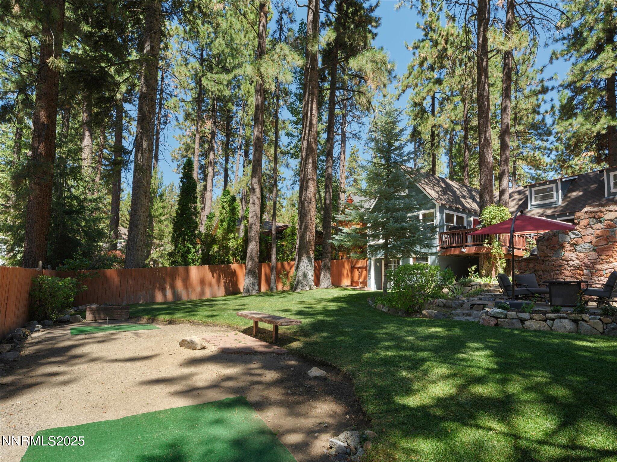 644 Job Lane Zephyr Cove, NV 89448 - Photo 21 of 26 a view of a park with large trees