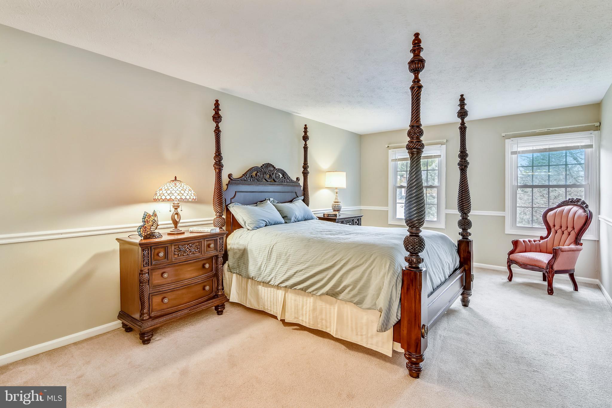 103 Rector Street Sterling, VA 20164 - Photo 12 of 25 Master bedroom with chair rail and walk in closet