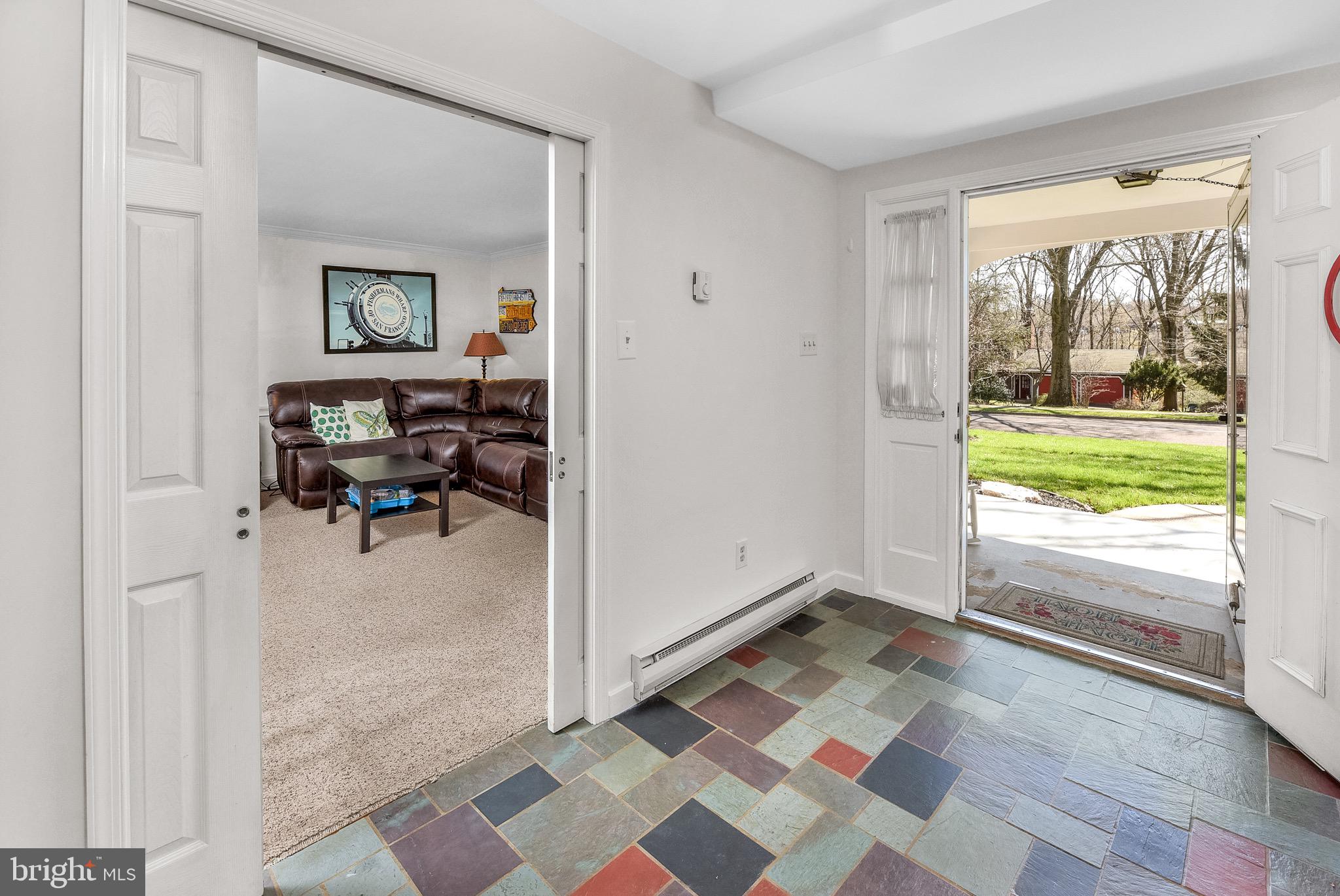 3 Deerpath Road Chalfont, PA 18914 - Photo 12 of 32 Entry foyer and family room on entry level