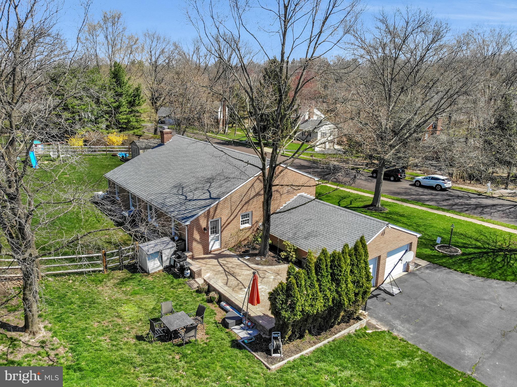 3 Deerpath Road Chalfont, PA 18914 - Photo 27 of 32 View of patio and fenced in yard