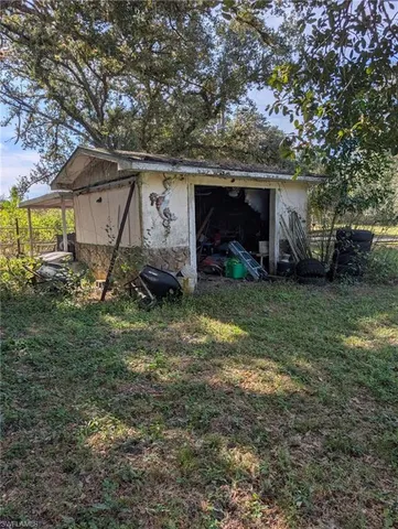 a view of a lake with a building in the background
