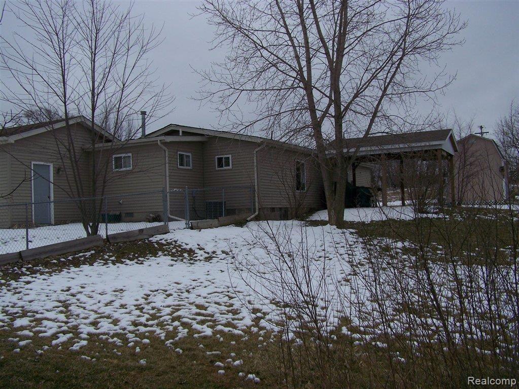 7035 Argentine Road Howell, MI 48855 - Photo 10 of 17 BACK VIEW OF FENCED YARD