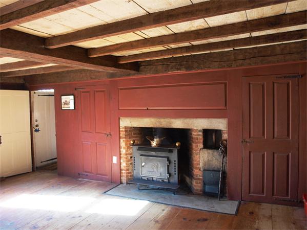 330 Williamsville Road Barre, MA 01005 - Photo 3 of 27 a view of an empty room with a fireplace