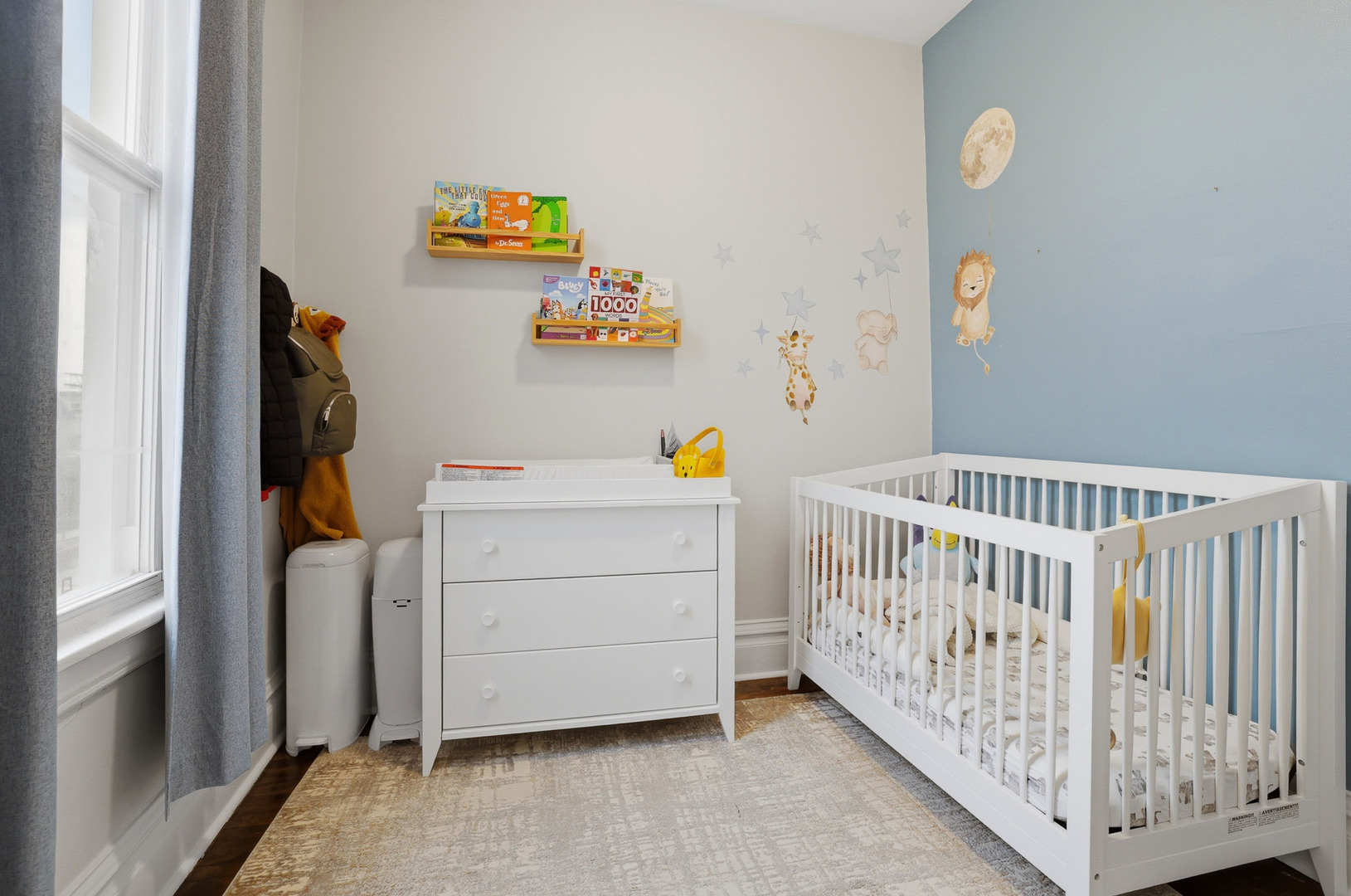 4327 North Avers Avenue Chicago, IL 60618 - Photo 8 of 33 a bedroom with a baby bed baby crib and a window
