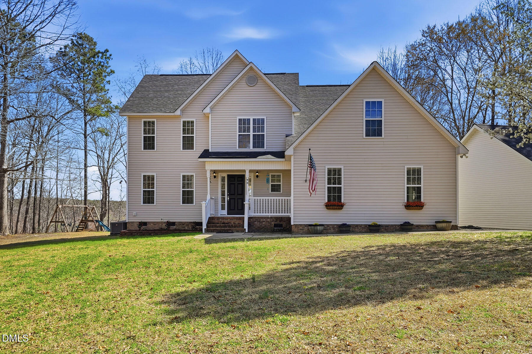 90 Spring Leaf Lane Wendell, NC 27591 - Photo 3 of 37 a view of a house with a yard