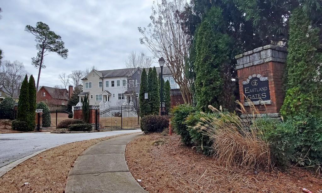 2163 Wiggins Walk Atlanta, GA 30316 - Photo 21 of 22 a sign board with buildings in the background