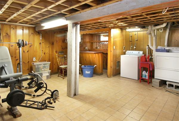 14 Samoset Road Woburn, MA 01801 - Photo 21 of 25 a view of a room with gym equipment
