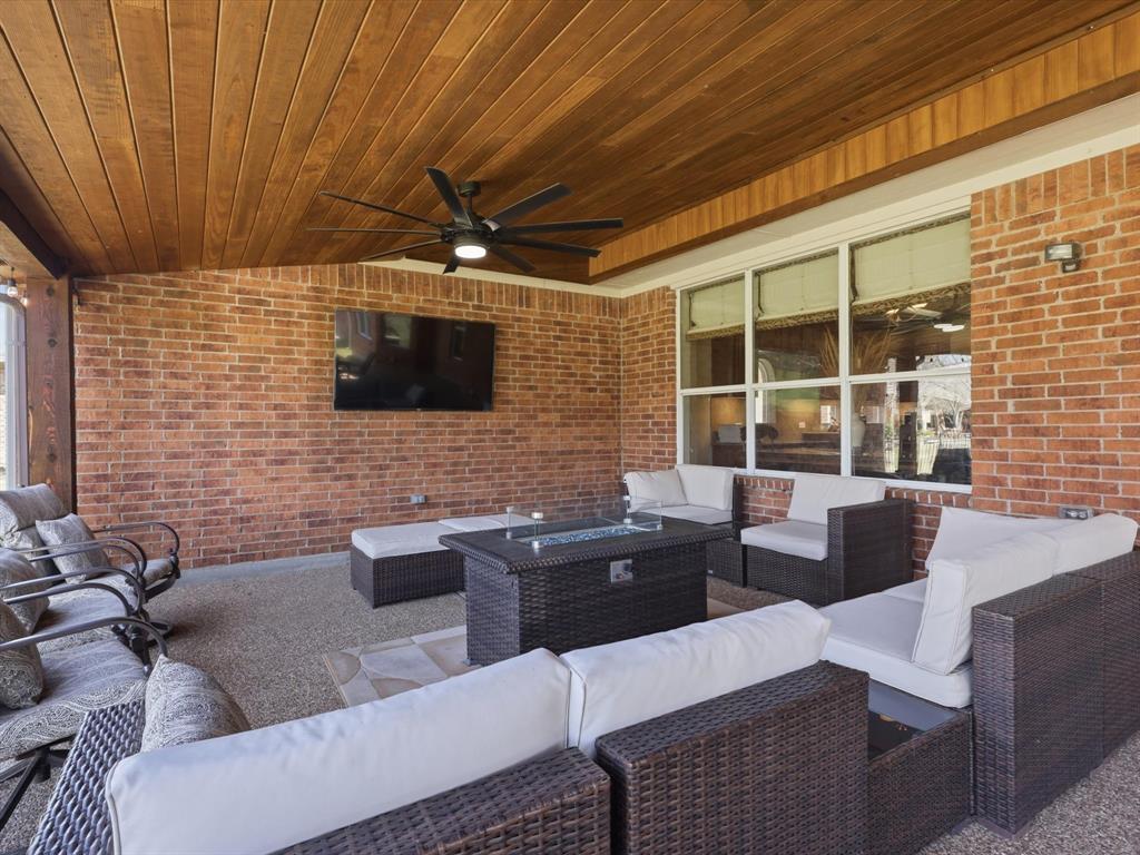 1130 Rio Bravo Way Shady Shores, TX 76208 - Photo 33 of 40 a outdoor living space with furniture