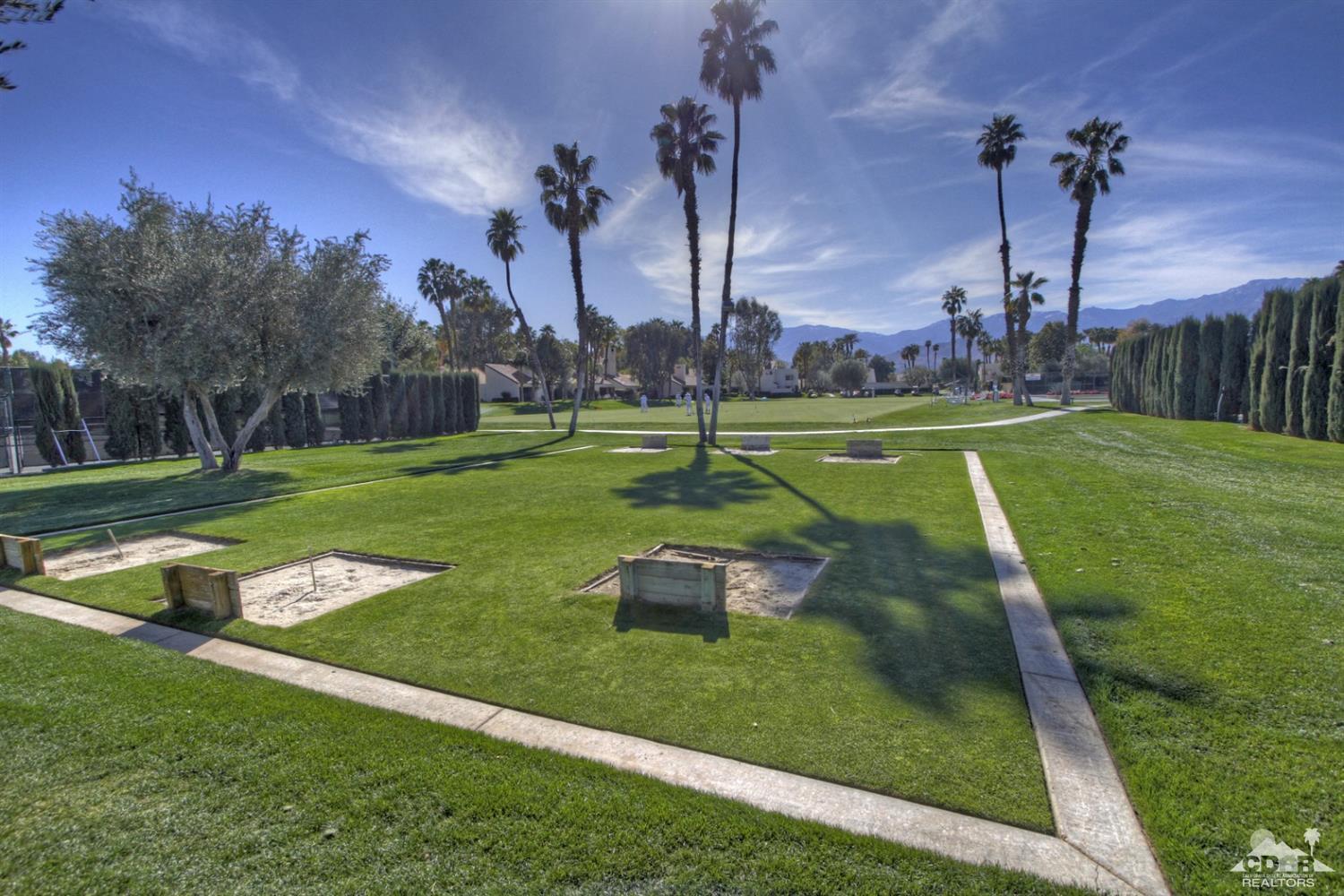 36 Pine Valley Drive Rancho Mirage, CA 92270 - Photo 56 of 57 a garden view with a sitting space