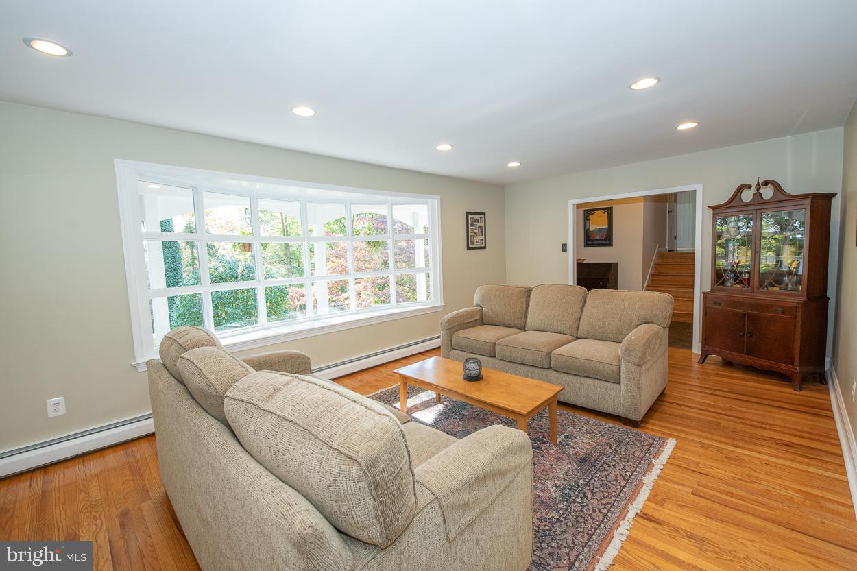 140 Gulph Hills Road Wayne, PA 19087 - Photo 4 of 35 Formal Living Room with Bay Window