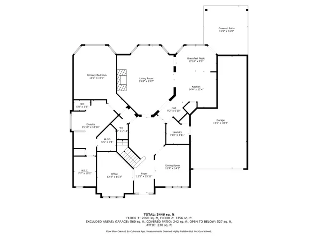 a picture of a floor plan