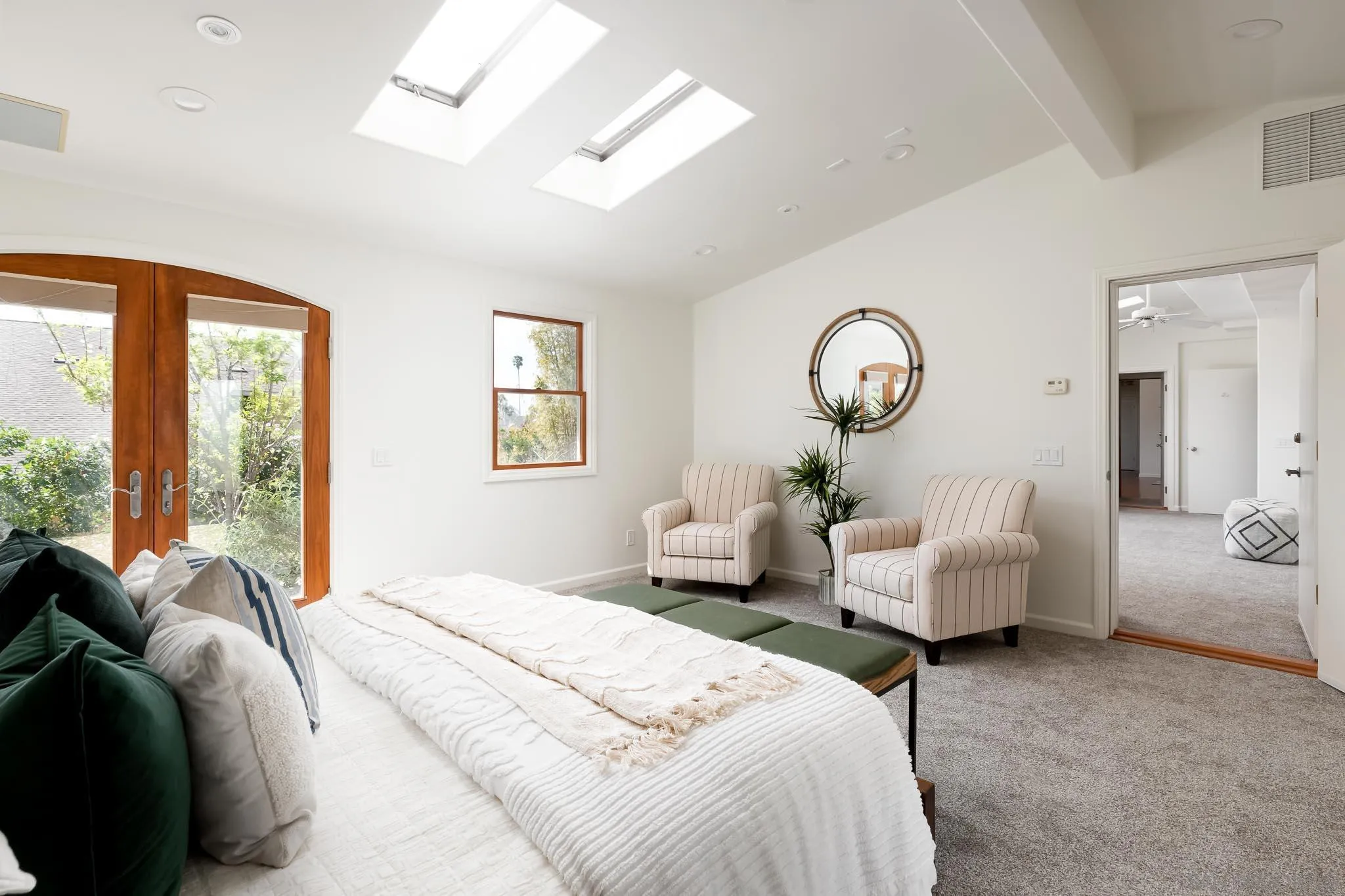 1496 Hymettus Avenue Encinitas, CA 92024 - Photo 19 of 53 a bedroom with bed and a large window