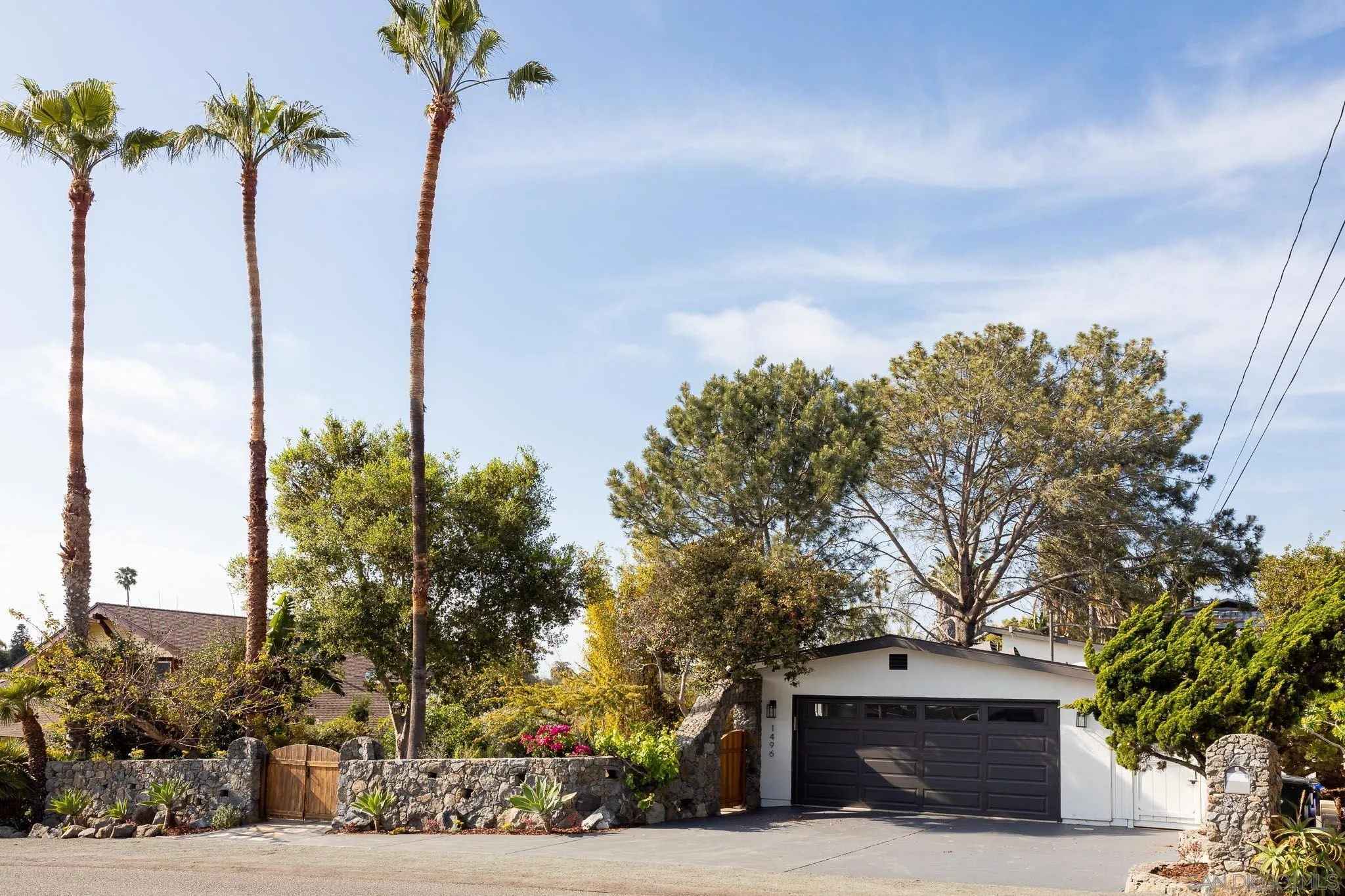 1496 Hymettus Avenue Encinitas, CA 92024 - Photo 44 of 53 a view of a garden with a tree
