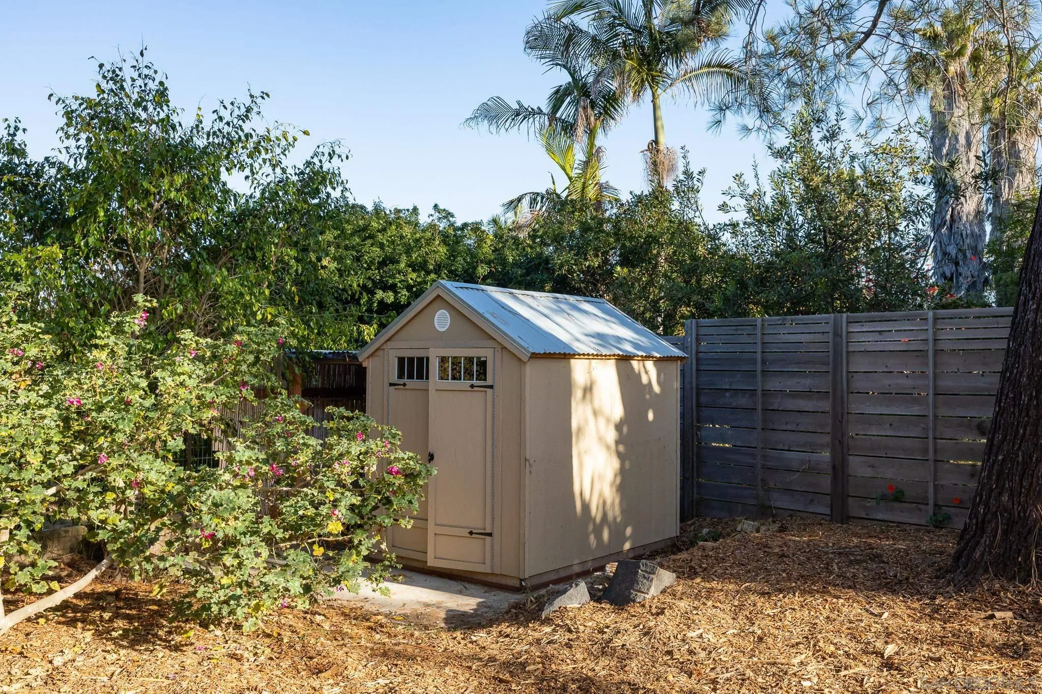 1496 Hymettus Avenue Encinitas, CA 92024 - Photo 51 of 53 a view of a small house with a small yard and large trees