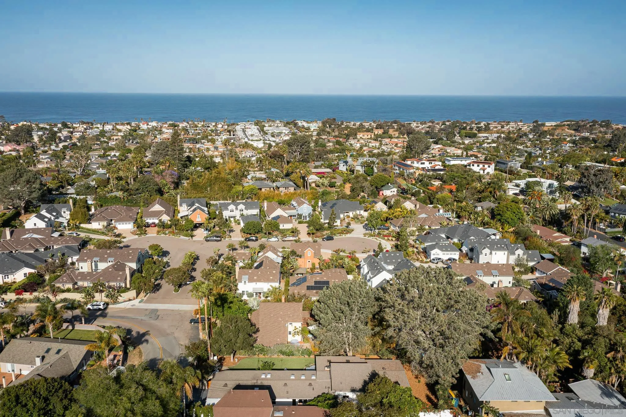 1496 Hymettus Avenue Encinitas, CA 92024 - Photo 53 of 53 an aerial view of a houses with city view