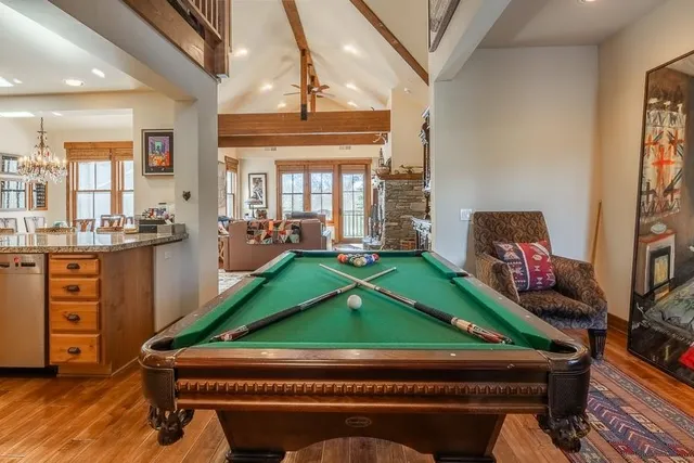 a room with furniture and window