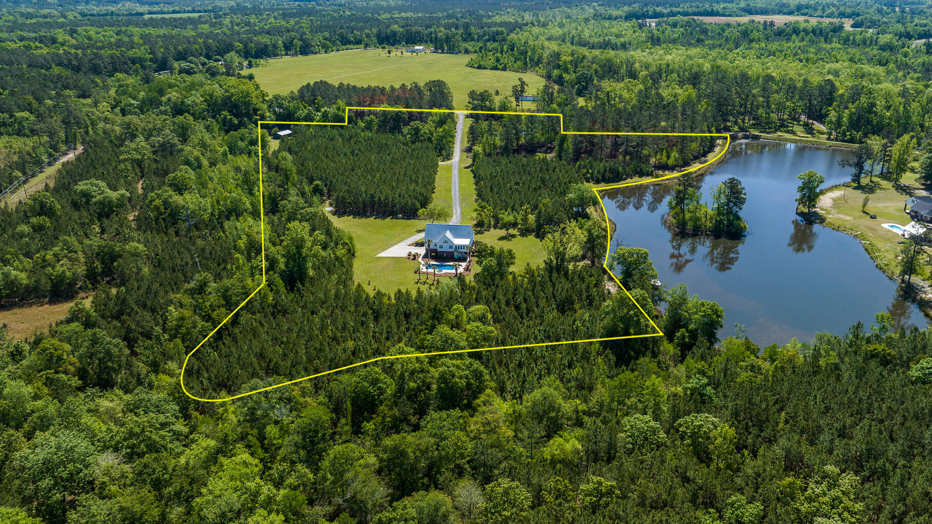 357 Wheeler Road Andrews, SC 29510 - Photo 39 of 43 357WheelerPropertyLines-1