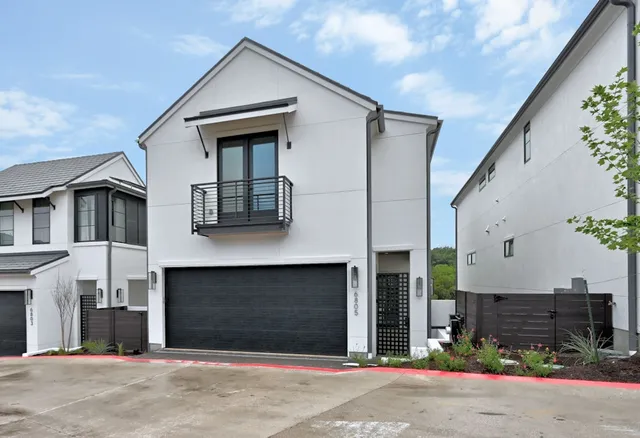 a house with a outdoor space