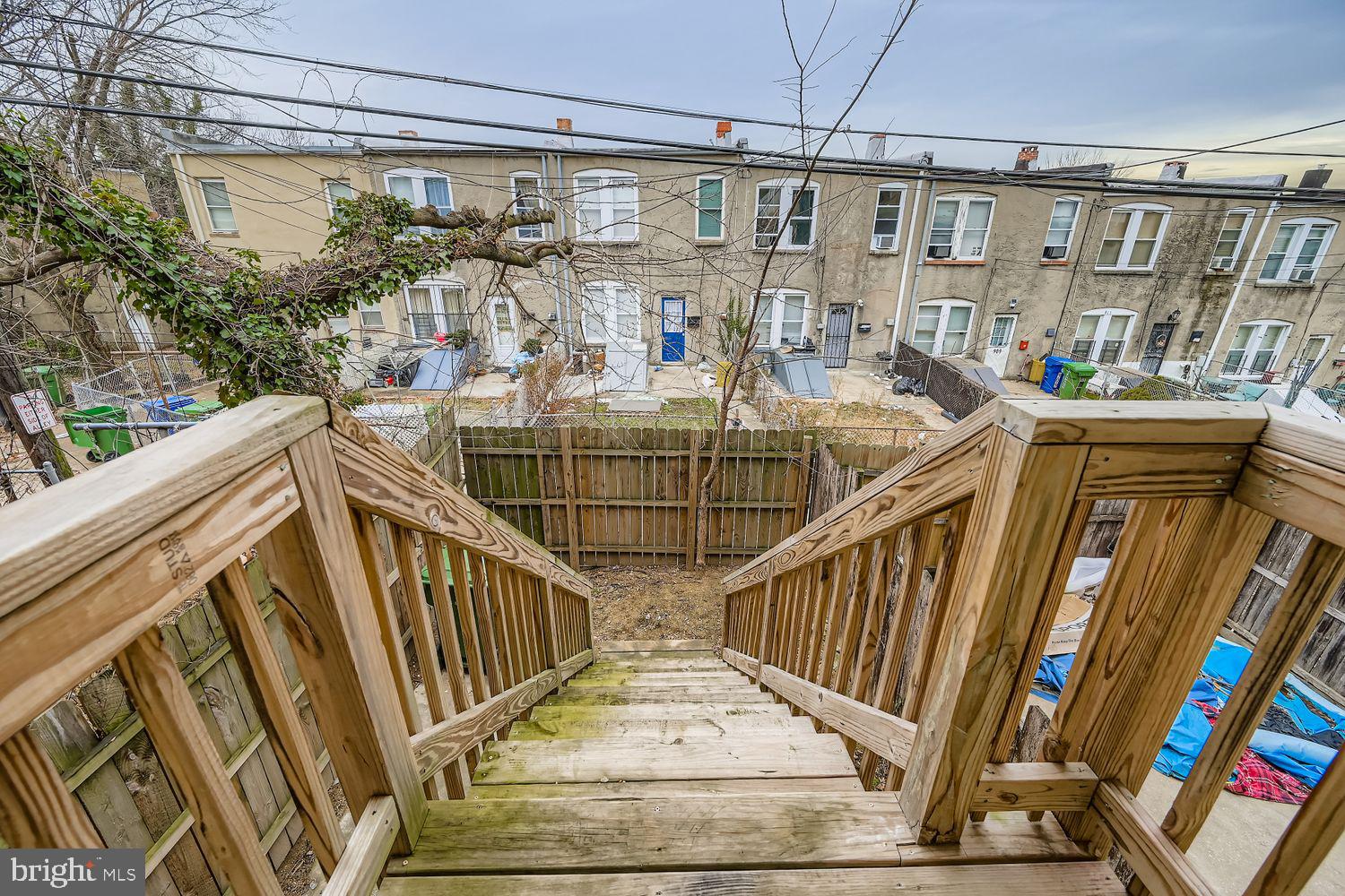 904 North Franklintown Road Baltimore, MD 21216 - Photo 20 of 26 Fenced in Backyard.