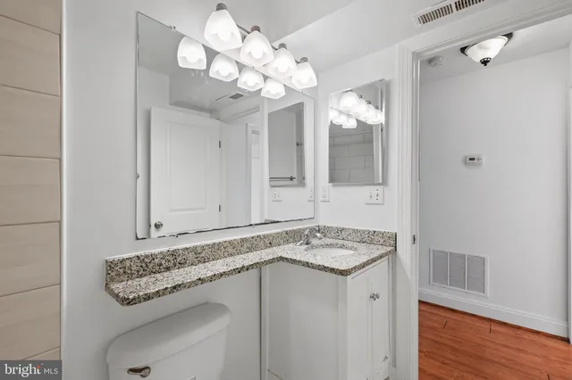 a view of a bathroom sink