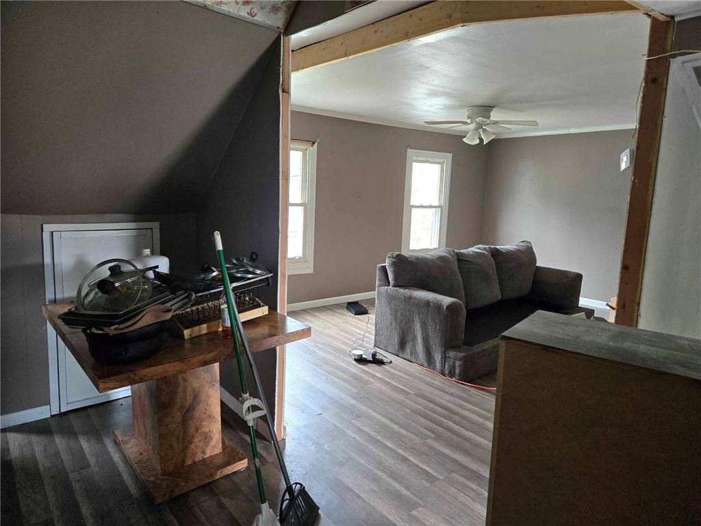104 Forrest Street Petrolia, PA 16050 - Photo 21 of 22 a living room with furniture and a wooden floor