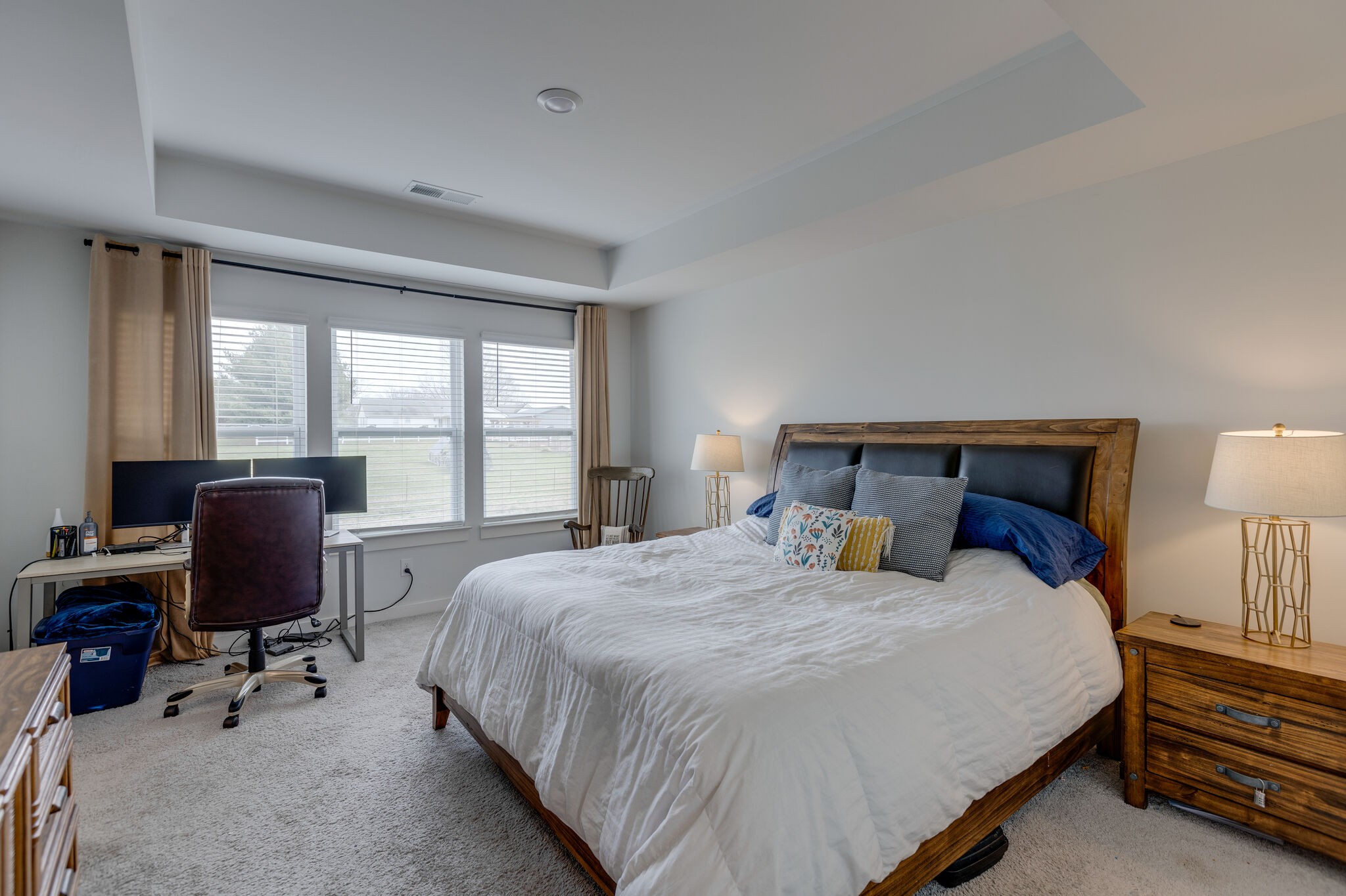 409 Irwin Way Spring Hill, TN 37174 - Photo 20 of 32 a bedroom with a bed and a desk