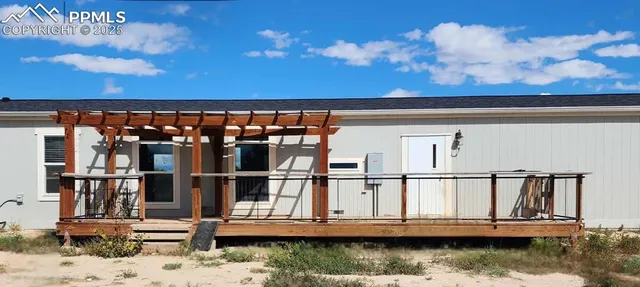 a view of a small house