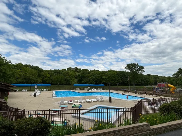a view of city and river