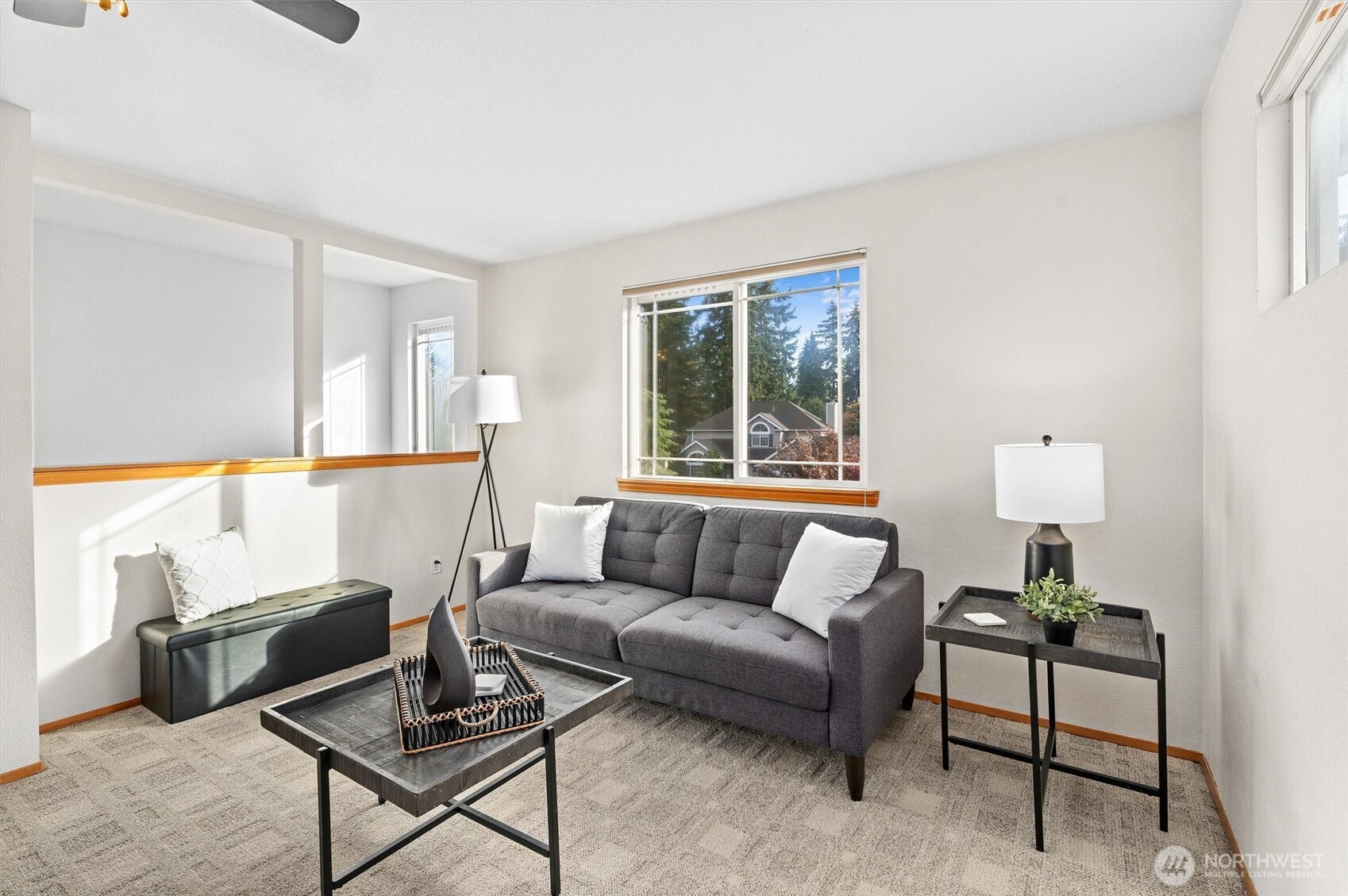 2525 113th Place Southeast Everett, WA 98208 - Photo 17 of 37 a living room with furniture and a window