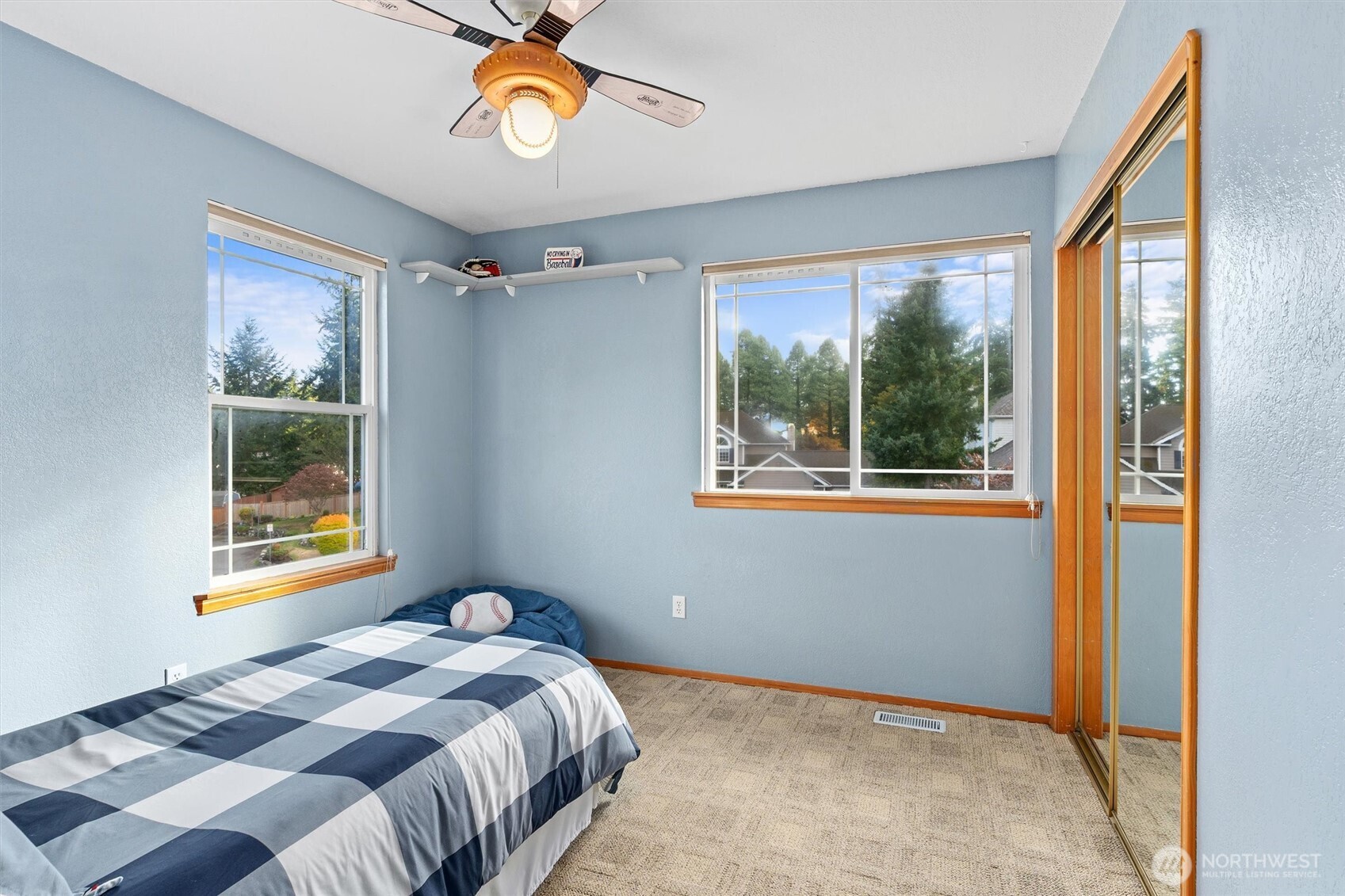 2525 113th Place Southeast Everett, WA 98208 - Photo 23 of 37 a bedroom with a bed and a window
