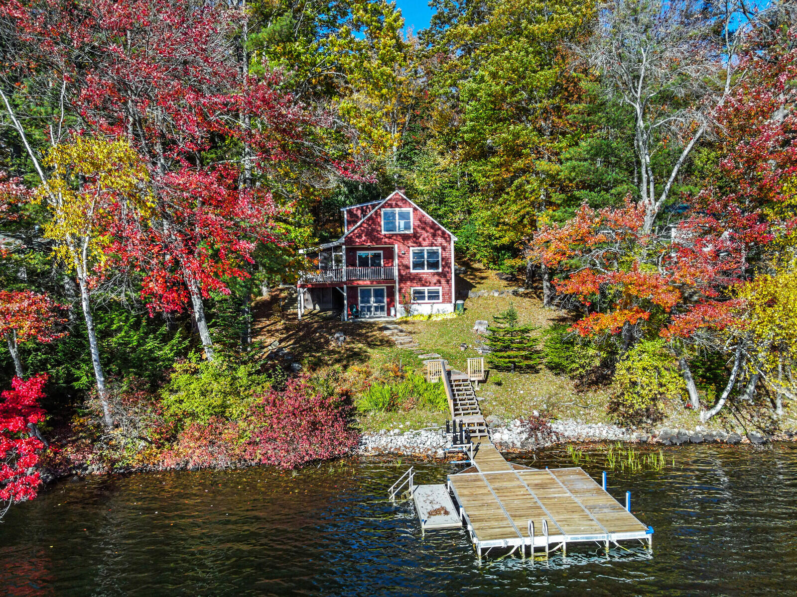 19 Waite Road Vienna, ME 04360 - Photo 2 of 78 LAKEFRONT