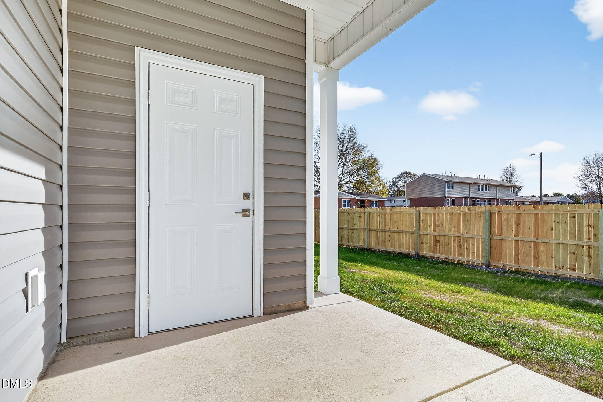609 West Godwin Street Dunn, NC 28334 - Photo 27 of 38 a view of a backyard
