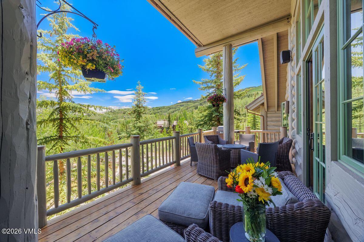 1252 Bachelor Ridge Road, Unit 9 Avon, CO 81620 - Photo 15 of 57 Deck off of kitchen