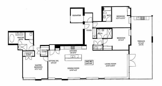 $12,750 | 146 West Erie Street, Unit 1201, Chicago, IL 60654