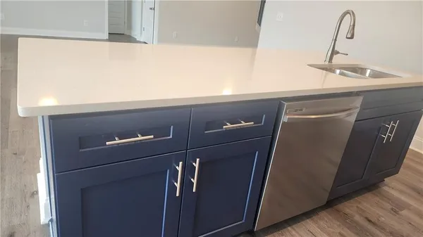 a close view of sink