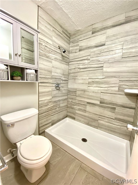 14120 Ridge Creek Road Midlothian, VA 23112 - Photo 22 of 30 a bathroom with a toilet and a shower