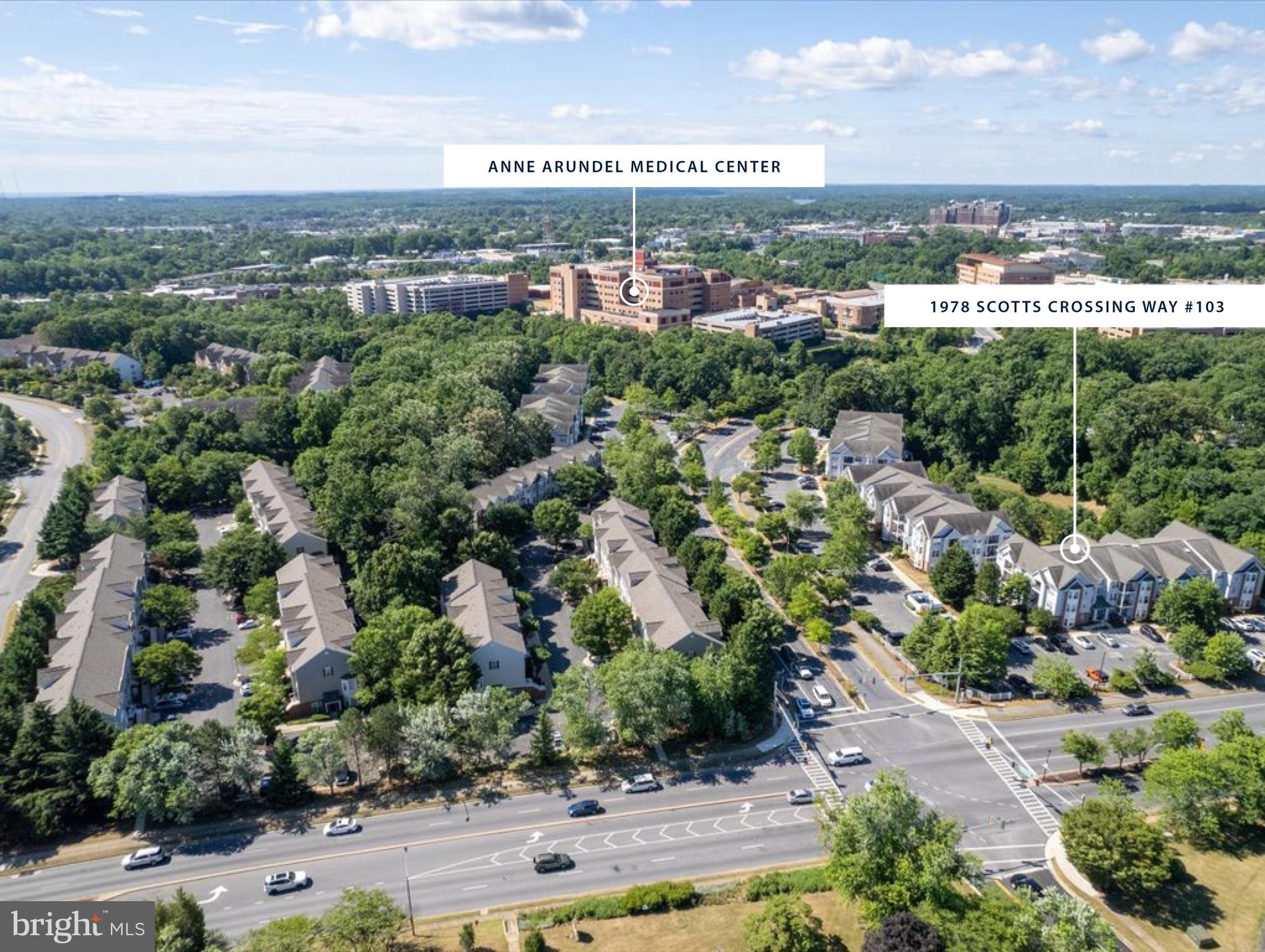 1978 Scotts Crossing Way, Unit 103 Annapolis, MD 21401 - Photo 3 of 42 Aerial