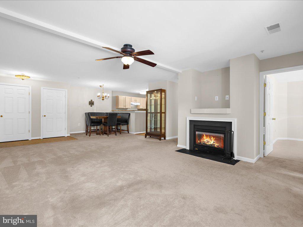 1978 Scotts Crossing Way, Unit 103 Annapolis, MD 21401 - Photo 7 of 42 Living Room w/Gas Fireplace