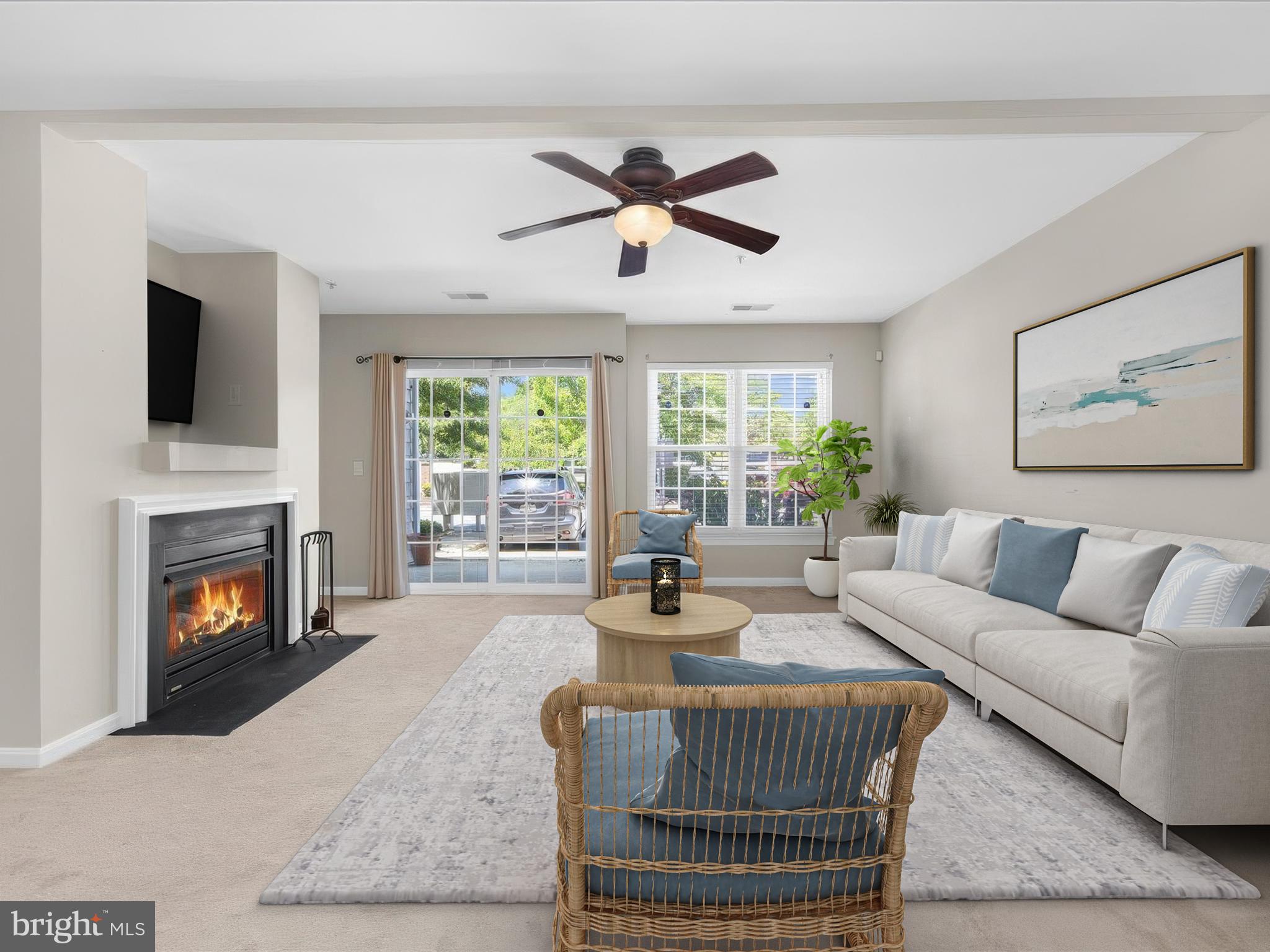 1978 Scotts Crossing Way, Unit 103 Annapolis, MD 21401 - Photo 10 of 42 Living Room - Virtually Staged