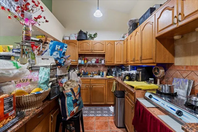 a view of a storage and utility room